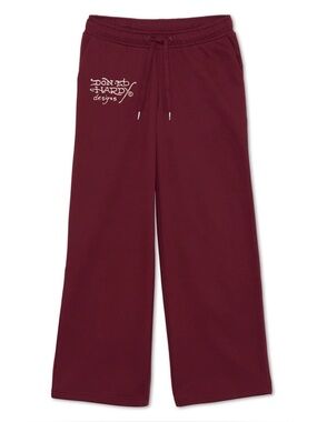 Ed Hardy “RETRO TIGER FLARE SWEATPANTS” with Gold Logo